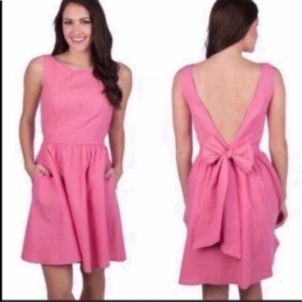 NWT Lauren James Emerson Rose Solid Dress